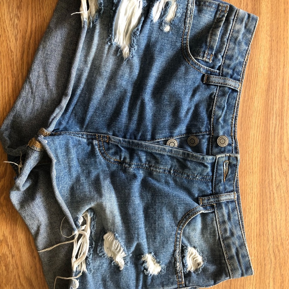 Jean shorts from Sadie & Sage